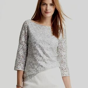 NWT - Banana Republic Lace Blouse Womens Size XS